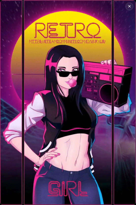 Retro Girl V1