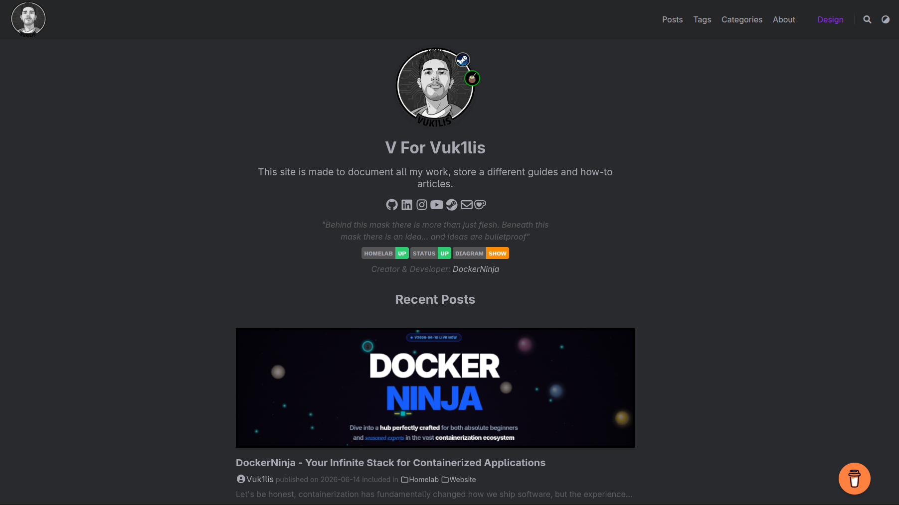 Website - Hugo Framework