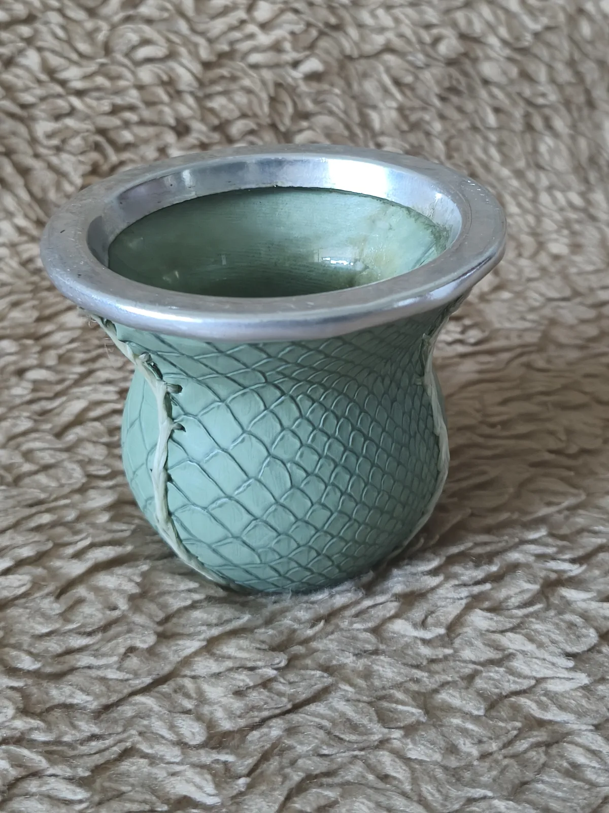 Calabaza Glass with Carpincho